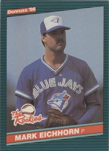 1986 Donruss The Rookies - Mark Eichhorn #13