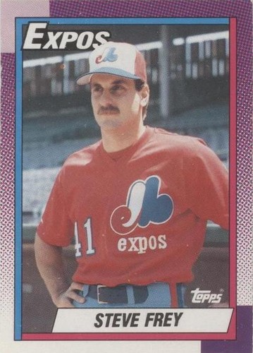 1990 O-Pee-Chee - Steve Frey #91