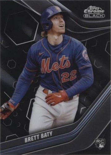 2023 Topps Chrome Black - Brett Baty #18