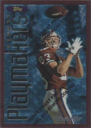 1996 Topps Finest Anthony Miller #45