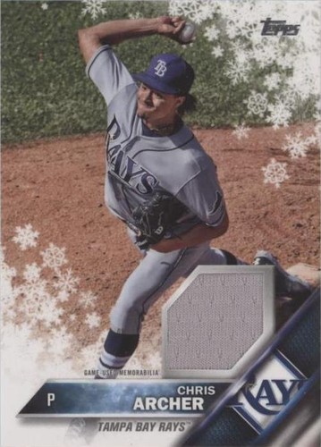 2016 Topps Holiday - Chris Archer #R-CA