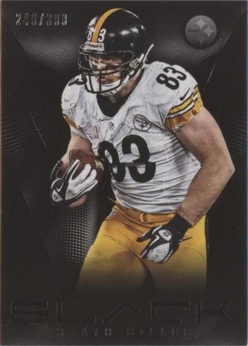 2013 Panini Black Heath Miller #96