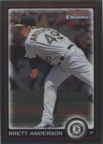 2010 Bowman Chrome - Brett Anderson #159