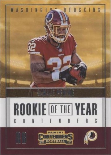 2017 Panini Contenders Samaje Perine #RY-12