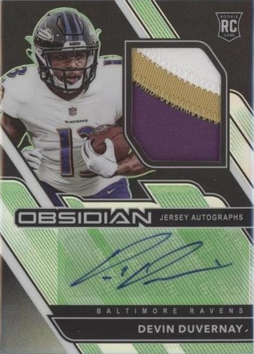 2020 Panini Obsidian Devin Duvernay #232