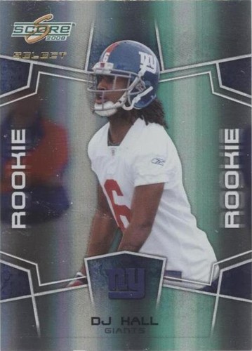 2008 Score Select DJ Hall #431
