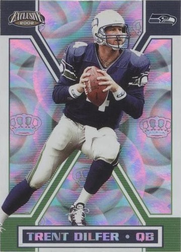 2002 Pacific Exclusive Trent Dilfer #160