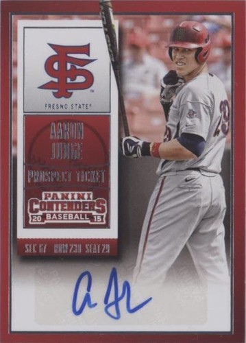 2015 Panini Contenders - Aaron Judge #1