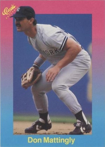 1989 Classic Update Pink/Light Blue Travel Edition - Don Mattingly #5