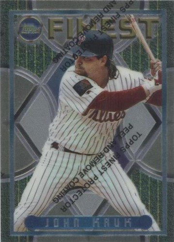1995 Topps Finest - John Kruk #132