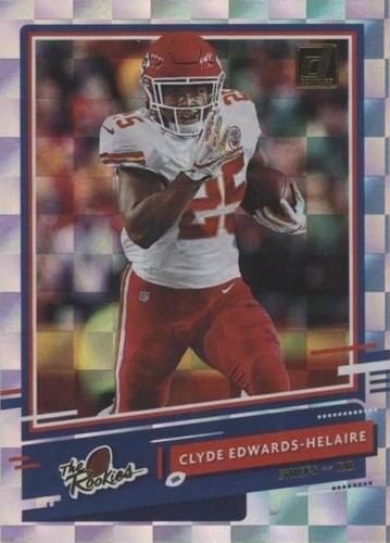 2020 Panini Donruss Clyde Edwards-Helaire #TR-CEH