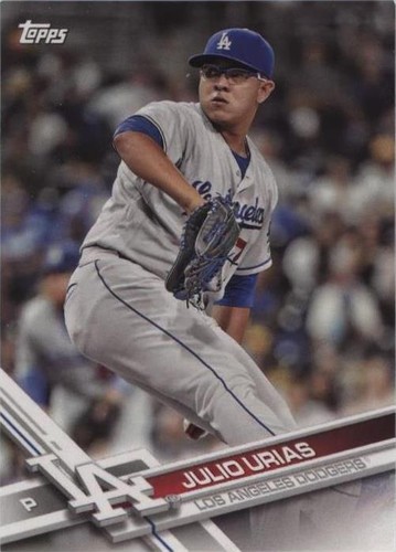 2017 Topps Los Angeles Dodgers - Julio Urias #LAD-10