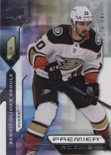 2021-22 Upper Deck Premier - Benoit-Olivier Groulx #135