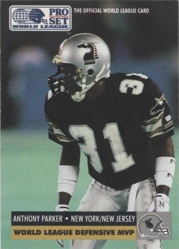 1991 Pro Set Anthony Parker #707