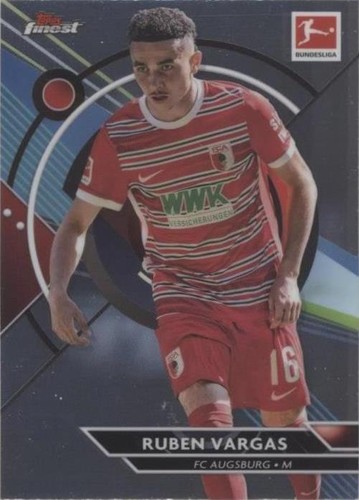 2022-23 Topps Finest Bundesliga Ruben Vargas #7