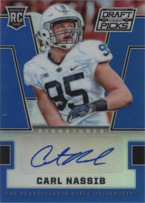2016 Panini Prizm Collegiate Draft Picks Carl Nassib #285