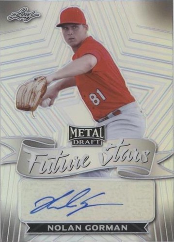 2021 Leaf Metal Draft - Nolan Gorman #FS-NG1