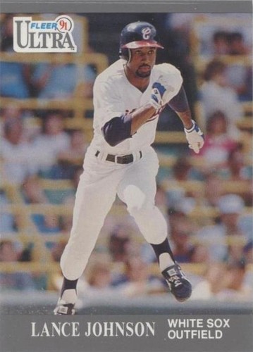 1991 Fleer Ultra - Lance Johnson #76
