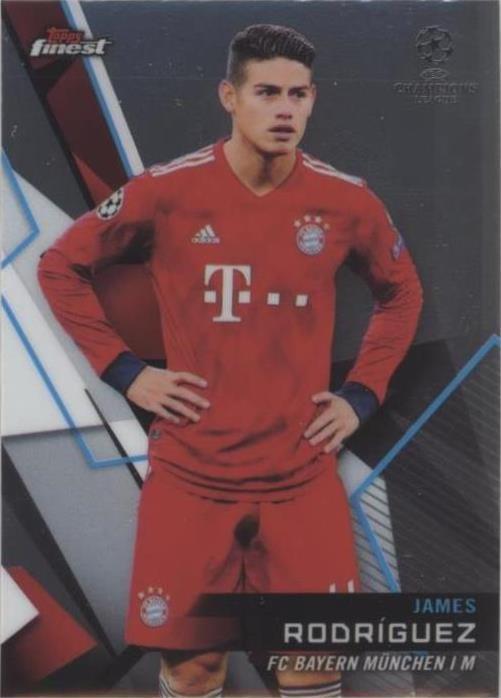 2018-19 Topps Finest UCL James Rodríguez #27