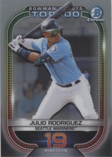 2021 Bowman - Julio Rodriguez #BTP-19