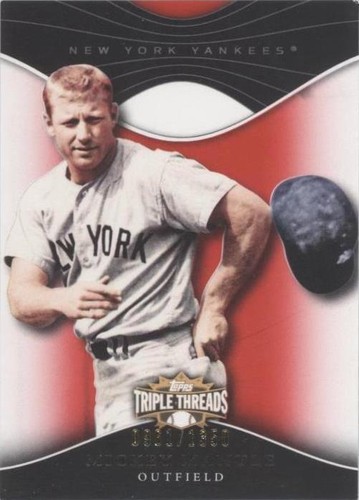 2009 Topps Triple Threads - Mickey Mantle #9