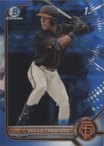 2022 Bowman Chrome Draft Sapphire Edition - Reggie Crawford #BDC-33