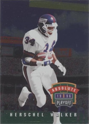 1996 Playoff Absolute Herschel Walker #037
