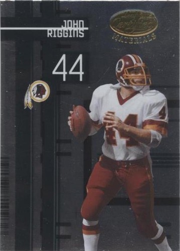 2005 Leaf Certified Materials John Riggins #119