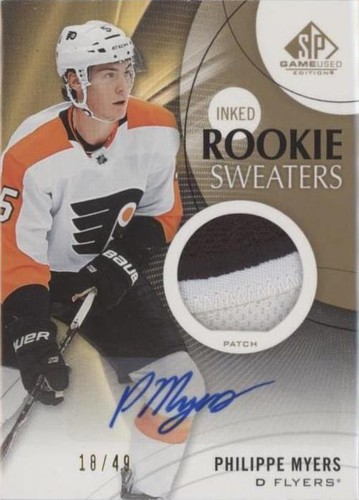 2019-20 Upper Deck SP Game Used - Philippe Myers #RS-PM