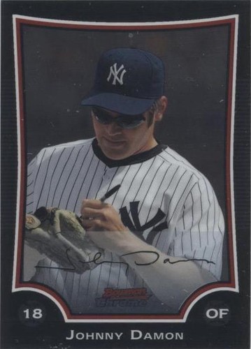 2009 Bowman Chrome - Johnny Damon #32