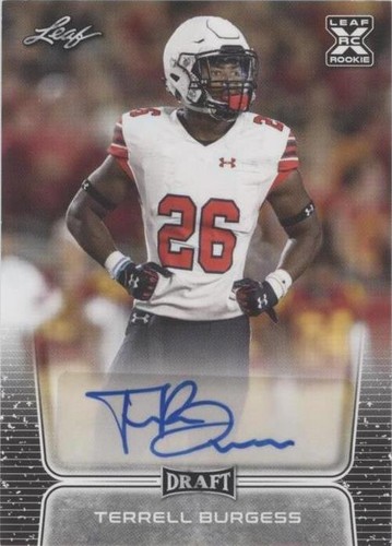 2020 Leaf Draft Terrell Burgess #BA-TB1