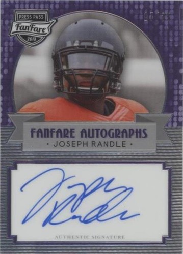 2013 Press Pass Fanfare Joseph Randle #FF-JR