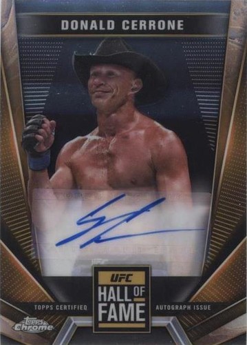 2024 Topps Chrome UFC - Donald Cerrone #HFA-DCE
