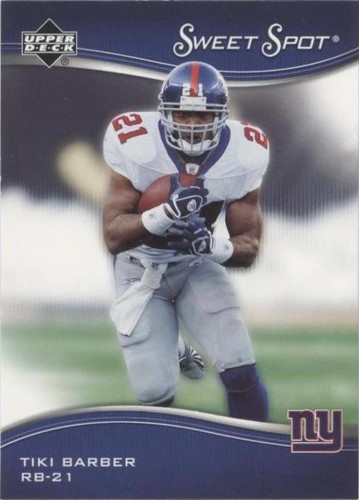 2005 Upper Deck Sweet Spot Tiki Barber #64