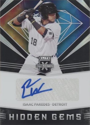 2020 Panini Elite Extra Edition - Isaac Paredes #HG-IP