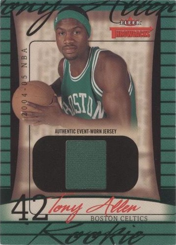 2004-05 Fleer Throwbacks - Tony Allen #96