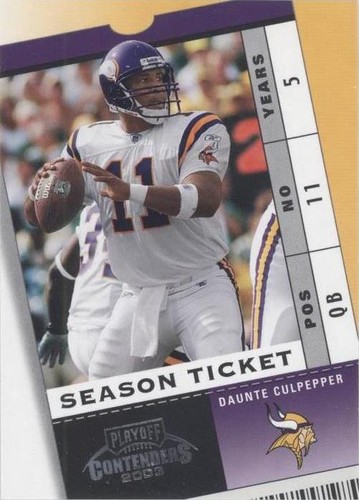 2003 Playoff Contenders Daunte Culpepper #63