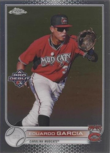 2022 Topps Pro Debut - Eduardo Garcia #PDC-68