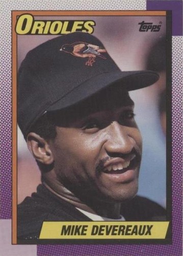 1990 O-Pee-Chee - Mike Devereaux #127