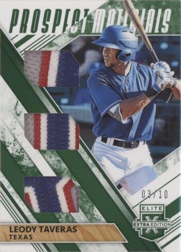 2019 Panini Elite Extra Edition - Leody Taveras #TPM-LT