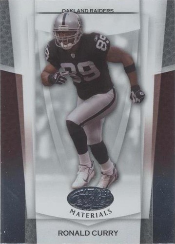 2007 Leaf Certified Materials Ronald Curry #145