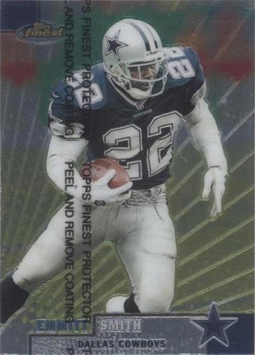 1999 Topps Finest Emmitt Smith #90