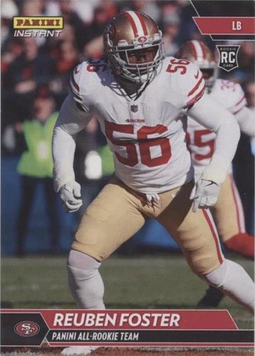 2017-18 Panini Instant NFL Reuben Foster #ART-17