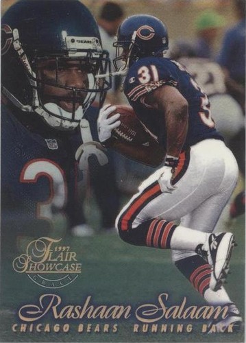 1997 Flair Showcase Rashaan Salaam #31