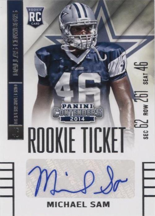 2014 Panini Contenders Michael Sam #162