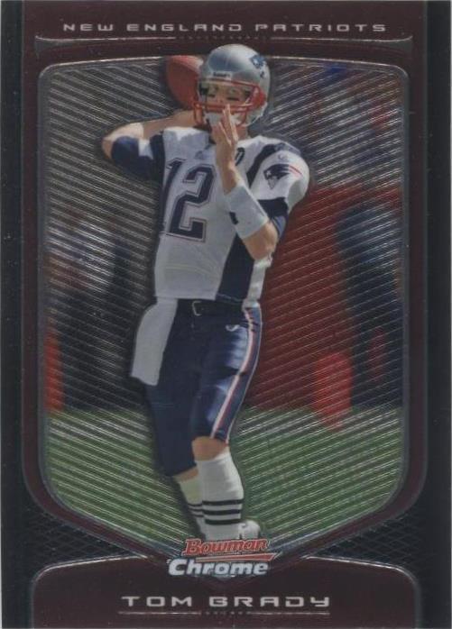 2009 Bowman Chrome Tom Brady #10