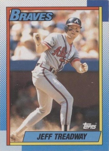 1990 O-Pee-Chee - Jeff Treadway #486
