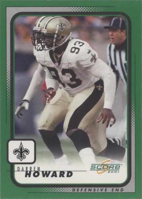 2001 Score Darren Howard #125