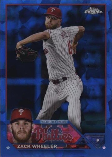 2023 Topps Chrome Sapphire Edition - Zack Wheeler #511