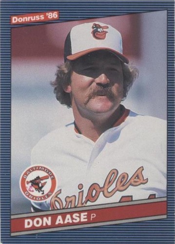 1986 Donruss - Don Aase #392